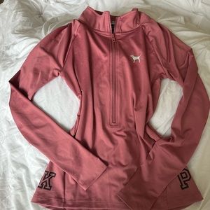 PINK pull over half zip